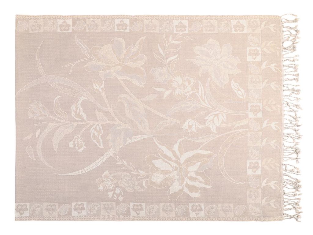 Палантин (шерсть вареная) в ассортименте № Тк731/1 - Ганг фото 2