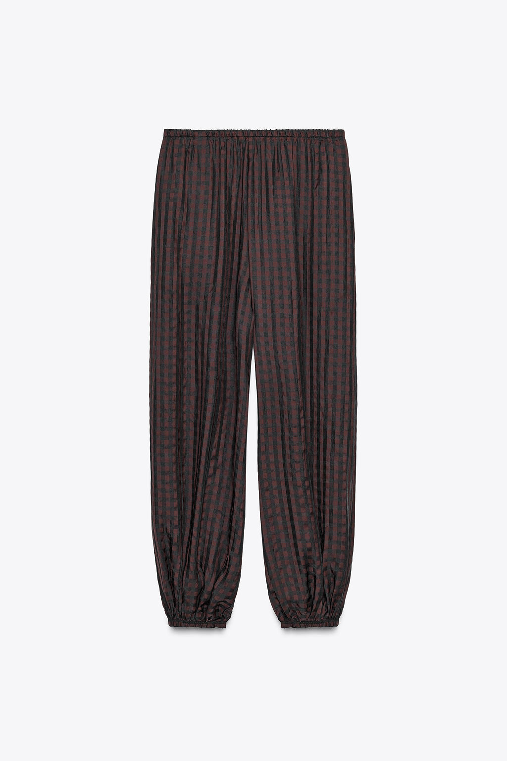 GINGHAM BLOOMER TROUSERS ZW COLLECTION
