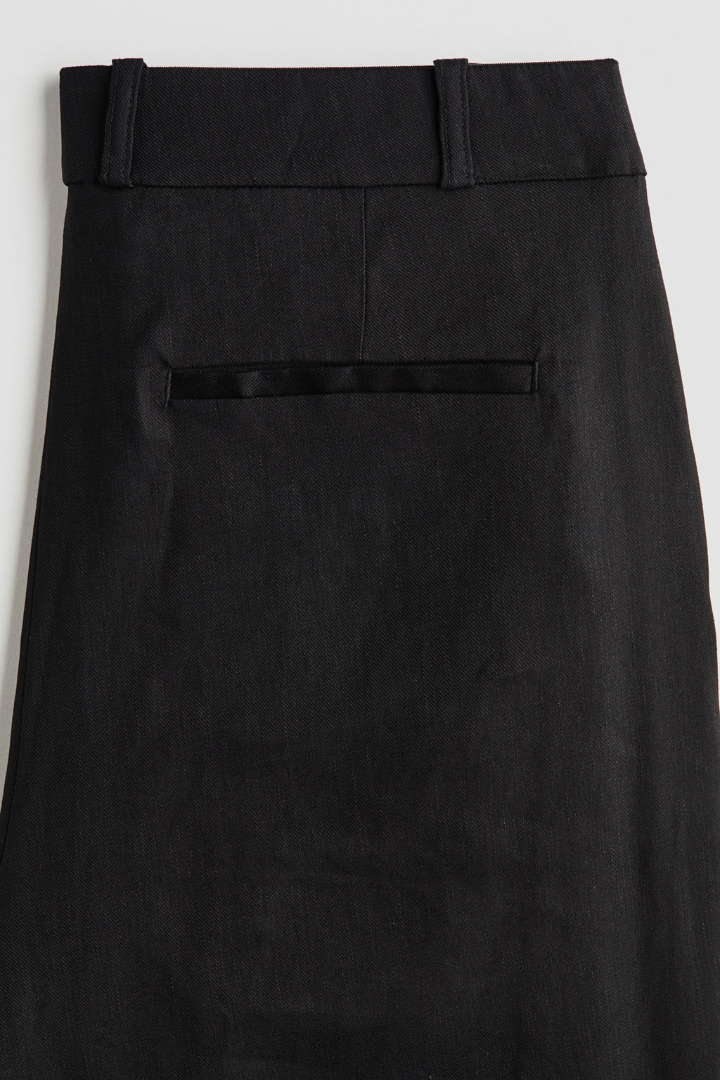 Pantal?n sastre amplio en mezcla de lino Easy Care - H&m фото 7