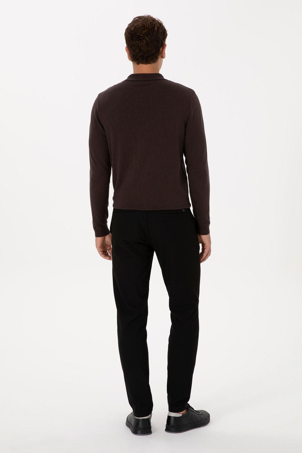 Erkek Siyah Kanvas Pantolon - U.s. polo assn фото 4