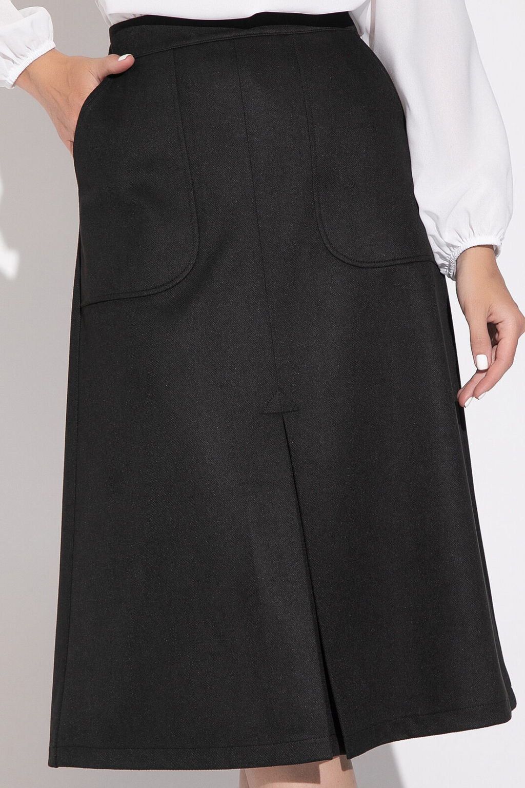 Юбка Алисия (чёрный) - Эльза фото 5