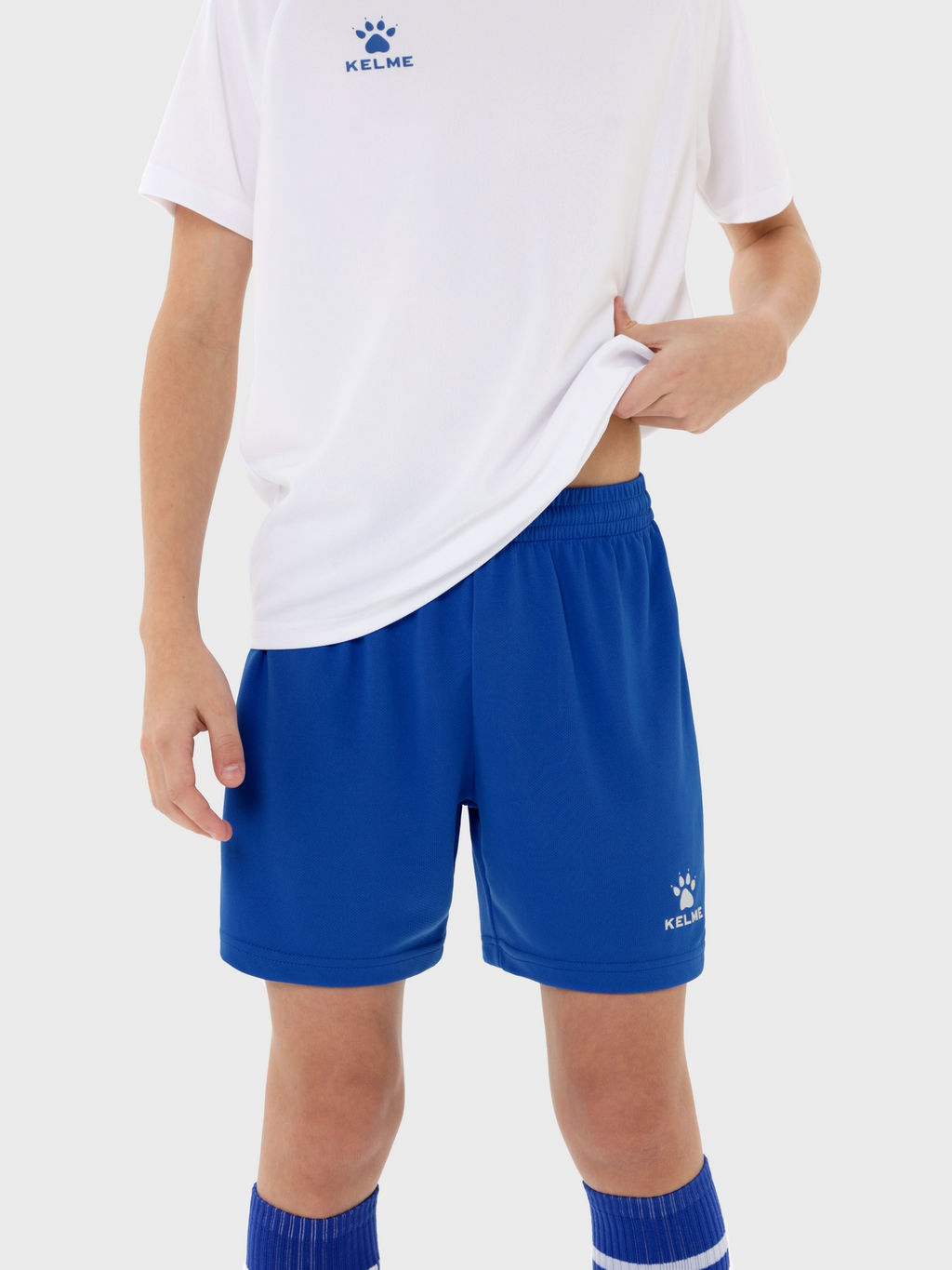 Детская футбольная форма KELME Комплект (футболка, шорты) Football Uniform Set White