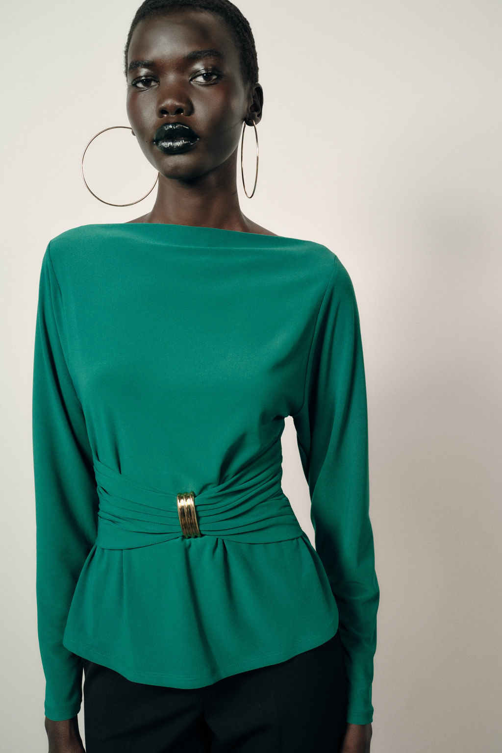 DRAPED WAIST TOP - Zara фото 2