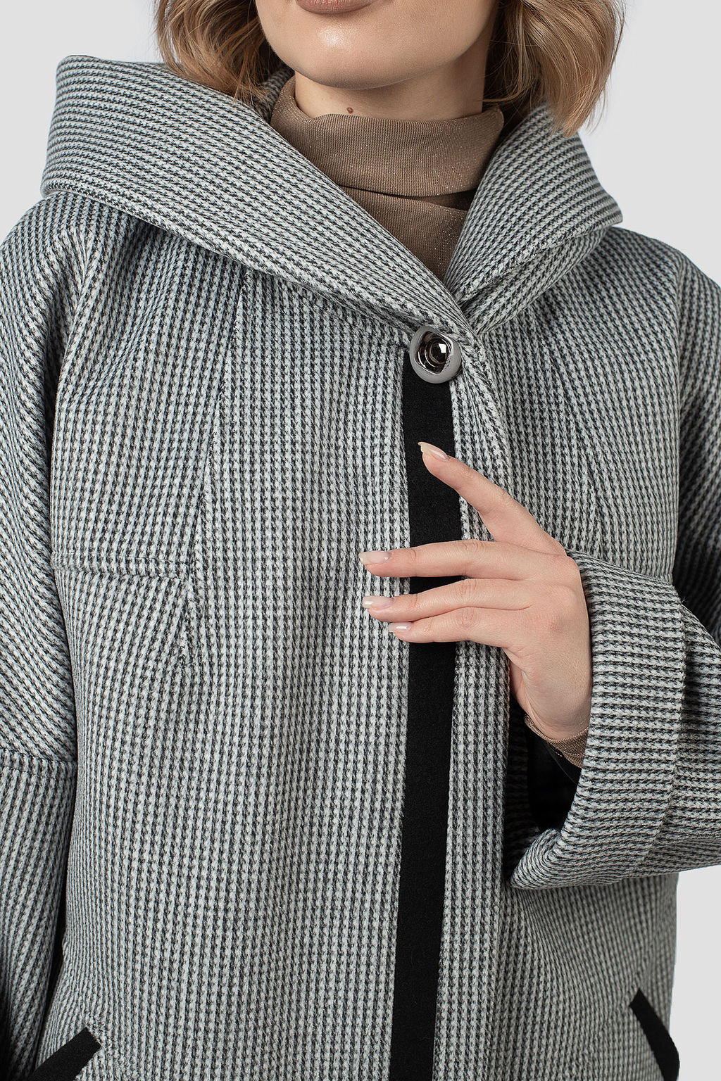 01-12106 Пальто женское демисезонное - El podio фото 7