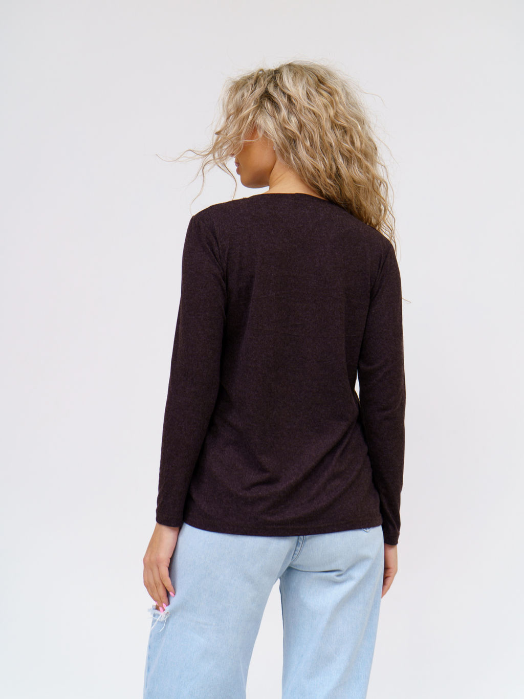 262/1 Пуловер "Коричневый"