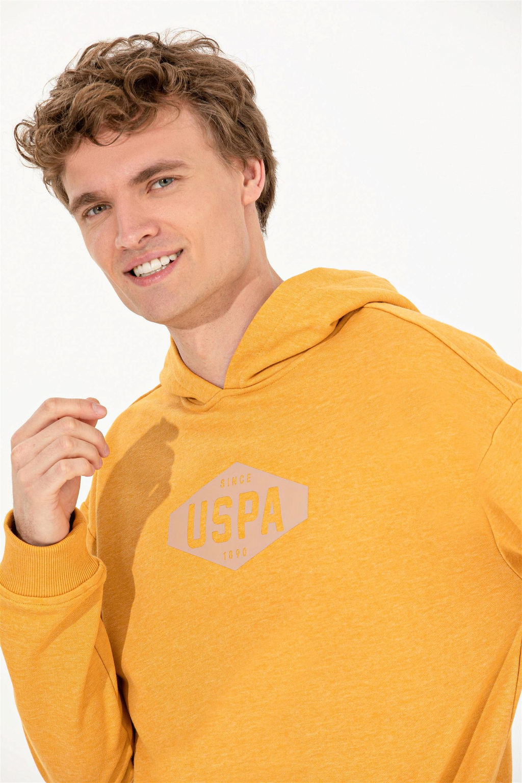 U. S. Polo Assn Мужская комфортная толстовка с капюшоном - U.s. polo assn фото 10