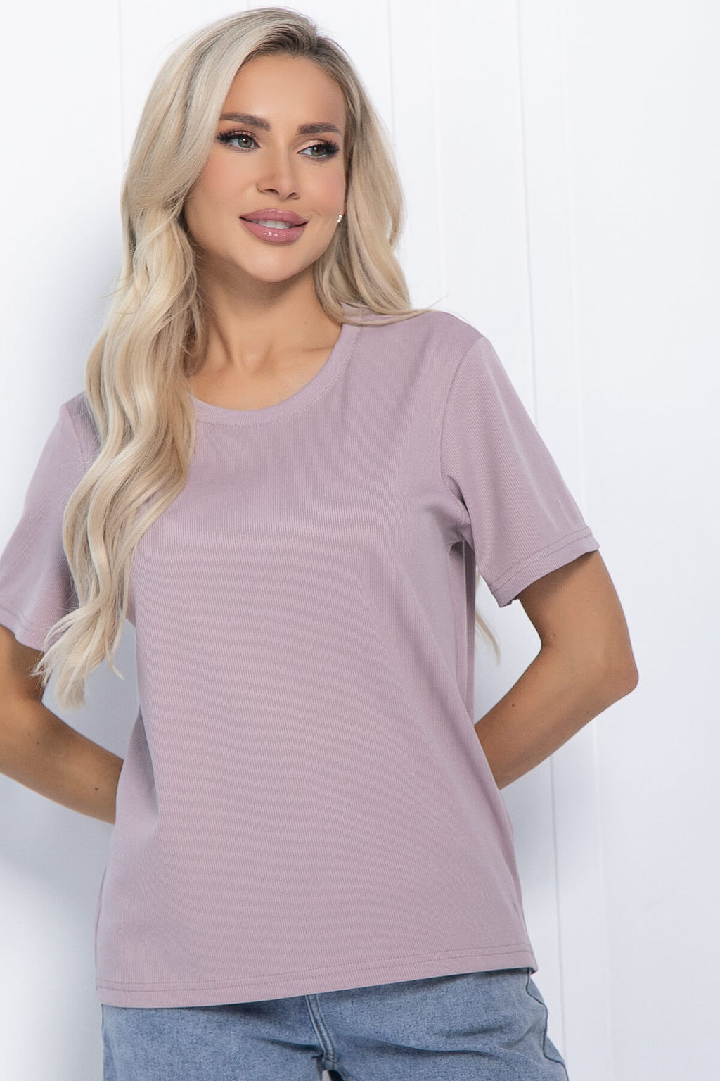 Блуза Роуз (пыльная роза) Б11378 - Lt collection фото 5