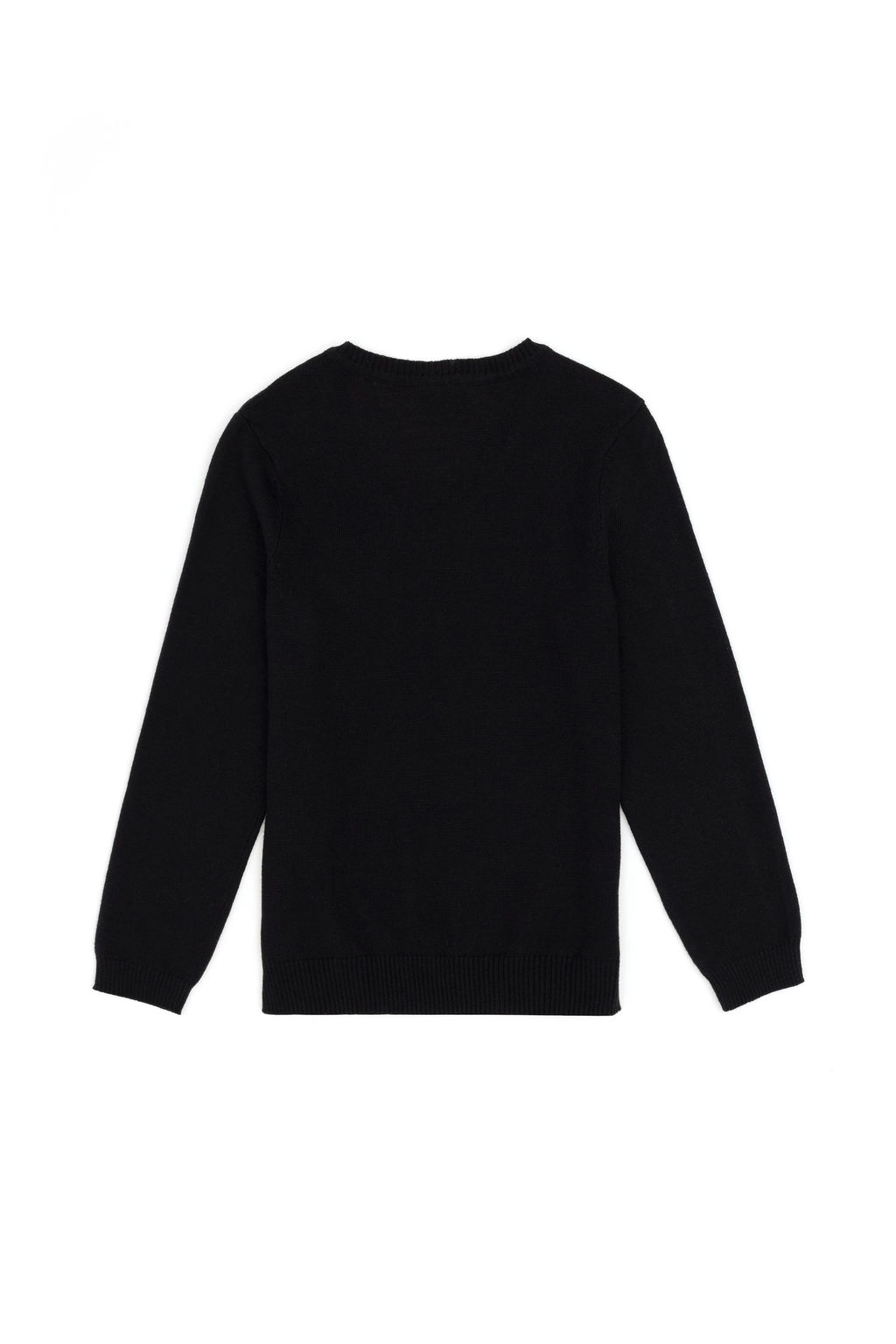 Черный базовый свитер для девочки Неожиданная скидка в корзине - U.s. polo assn фото 2