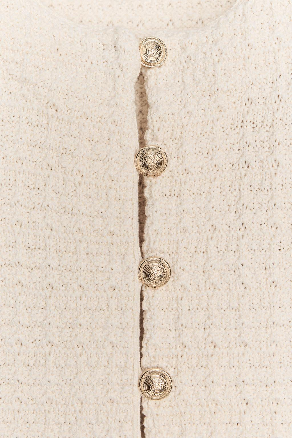 RUFFLED KNIT CARDIGAN - Zara фото 11