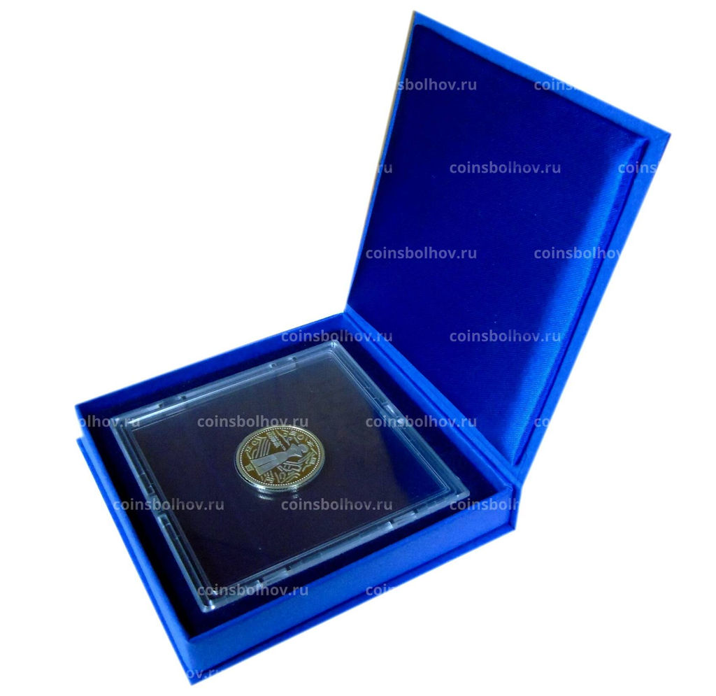 Монета 500 йен 2013 года Япония 47 префектур Японии  Гумма (в коробке)