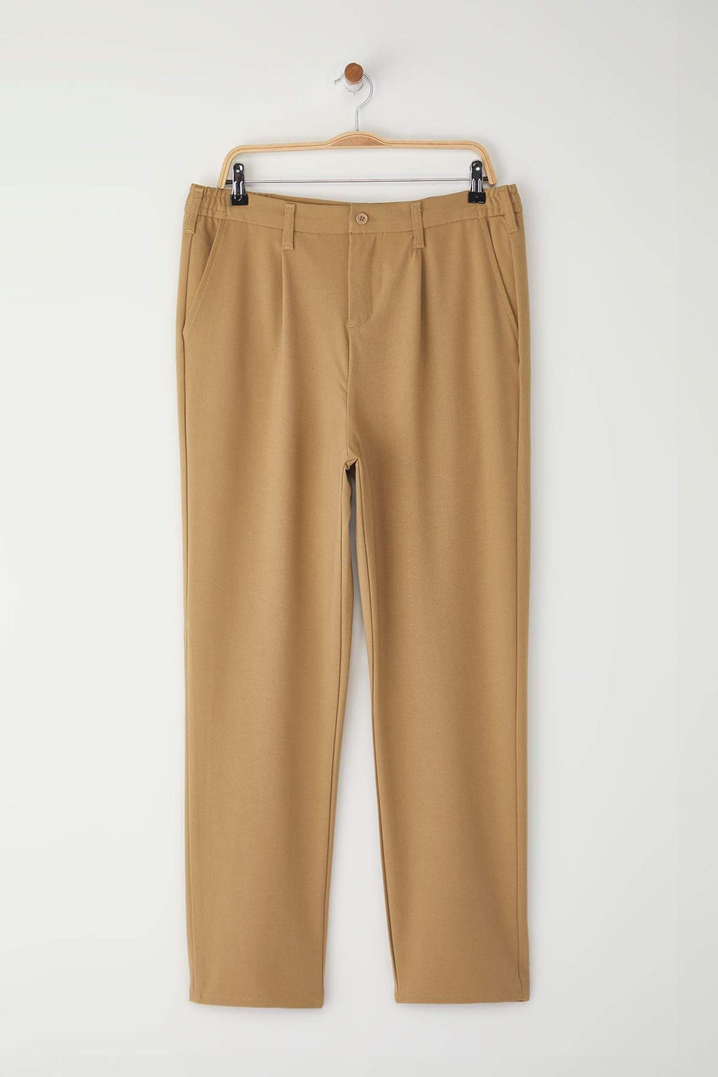 TRENDYOL MAN Siyah Wideleg Baggy Rahat Kal?p Dokuma Kumas Pantolon TMNSS25PL00009 - Trendyolmilla фото 6