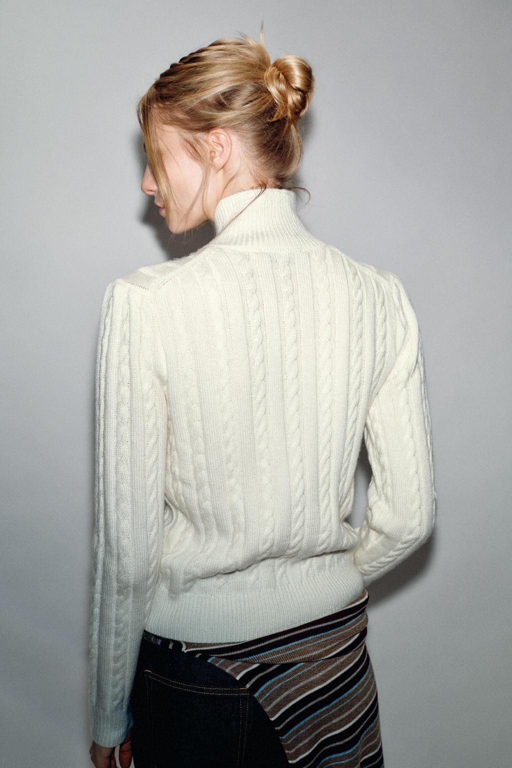 CABLE-KNIT CARDIGAN - Zara фото 6