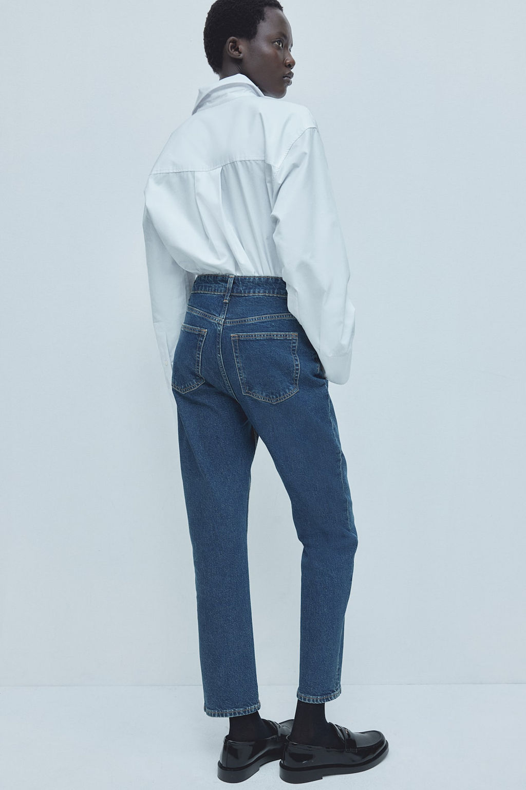 Slim Mom High Ankle Jeans - H&m фото 4