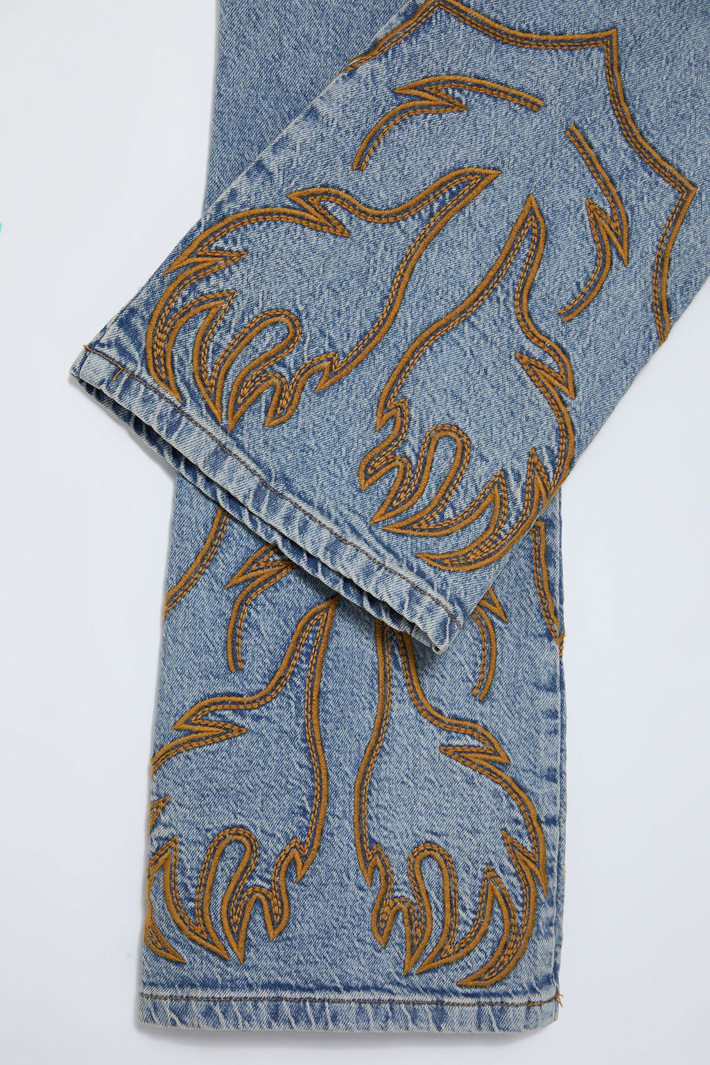 Mavi Nak?sl? Yuksek Bel Flare Jeans TWOSS25JE00011 - Trendyolmilla фото 8