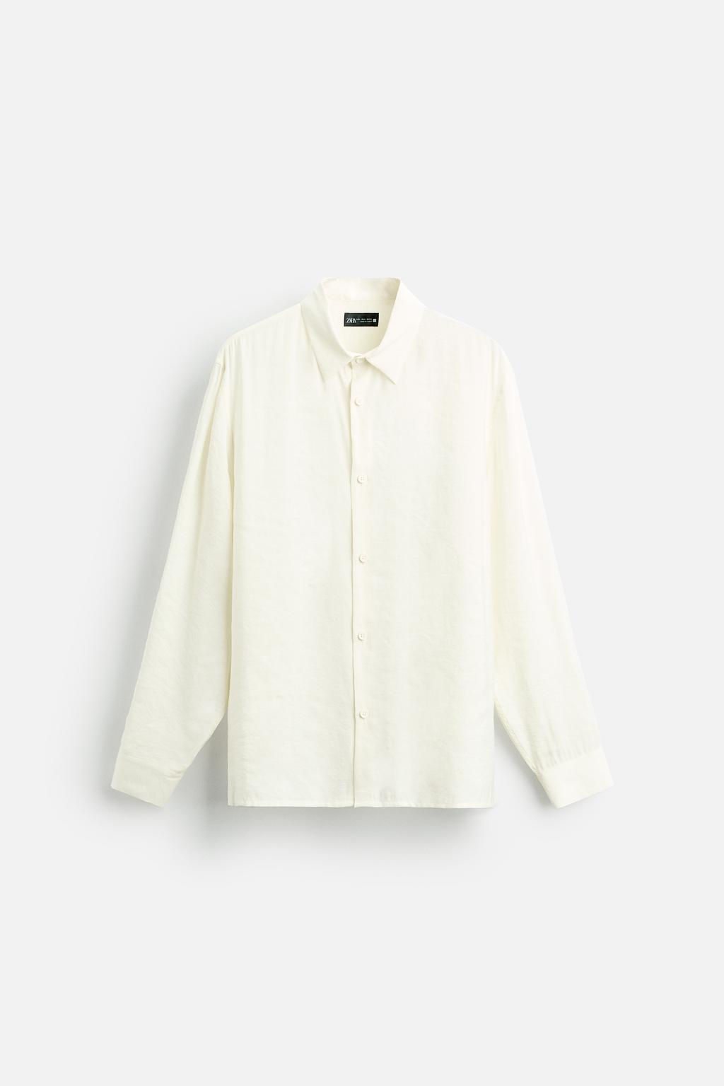 SHIRT WITH SIDE BUTTONS - Zara фото 18