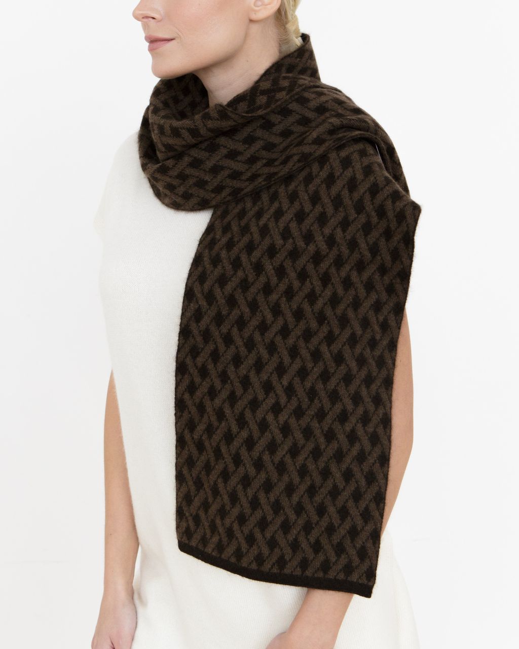 Шарф из пуха яка 3792