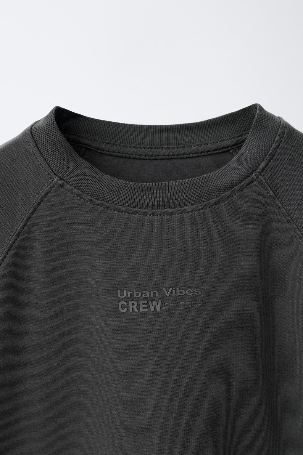 CONJUNTO CAMISETA Y BERMUDA INTERLOCK / Antracita oscuro - Zara фото 6