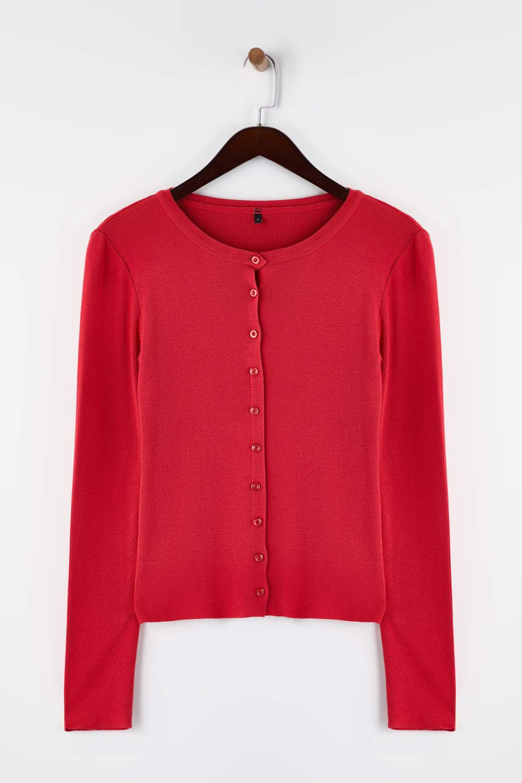 K?rm?z? Yumusak Dokulu Triko H?rka TWOAW26HI00264