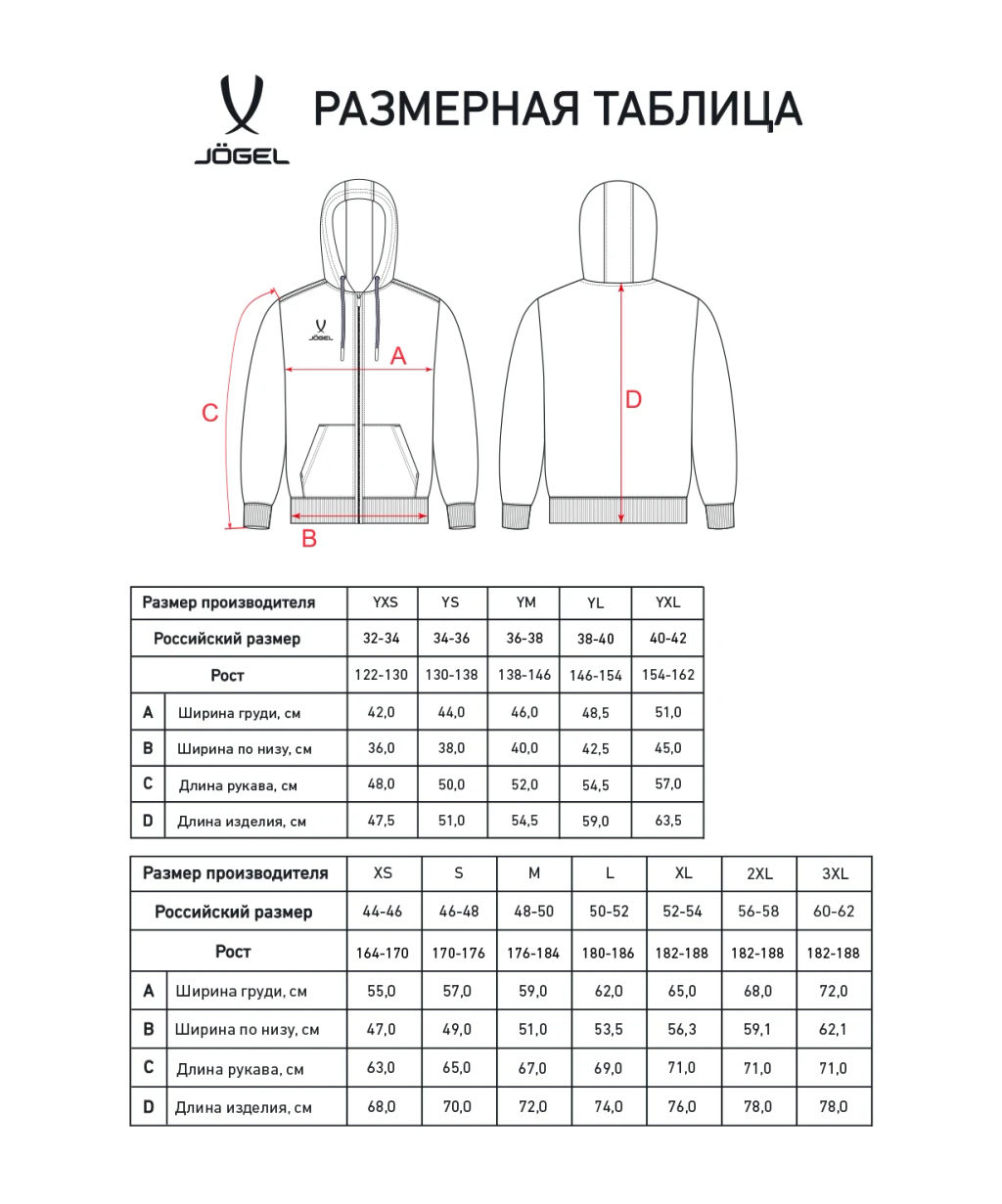 Флисовое худи на молнии JOGEL ESSENTIAL Cotton Fleece FZ Hoodie, серый меланж, детский фото 6