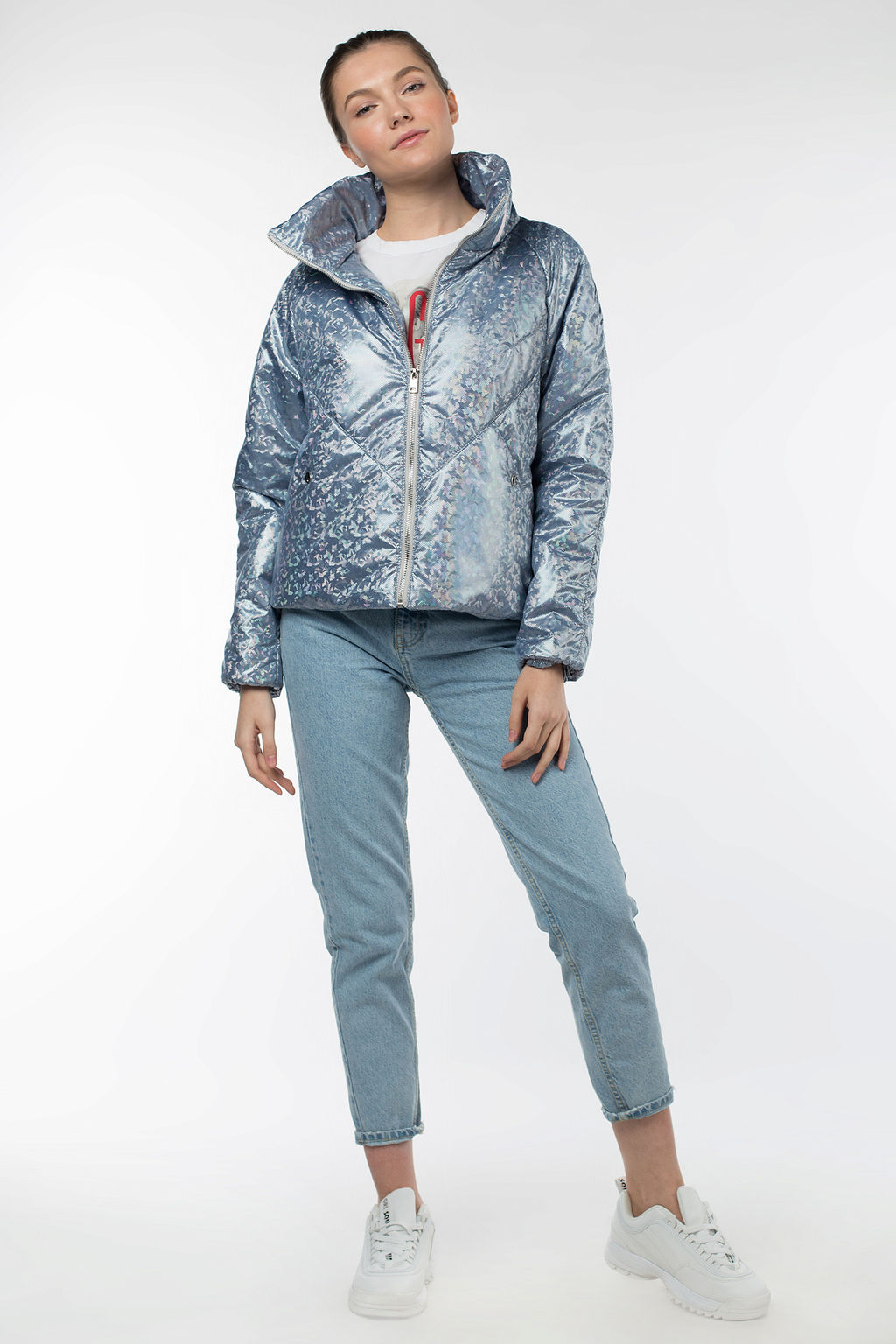 04-2501 Куртка демисезонная (синтепон 100) - El podio фото 3