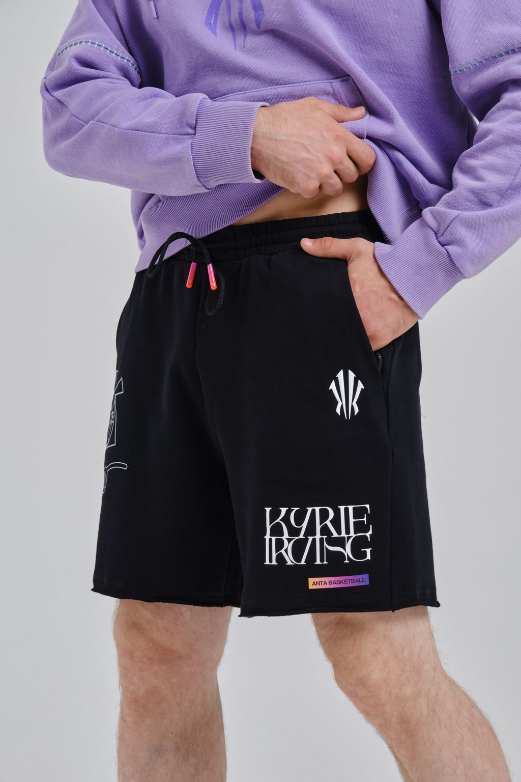 Шорты трикотажные Черный - Anta фото 3