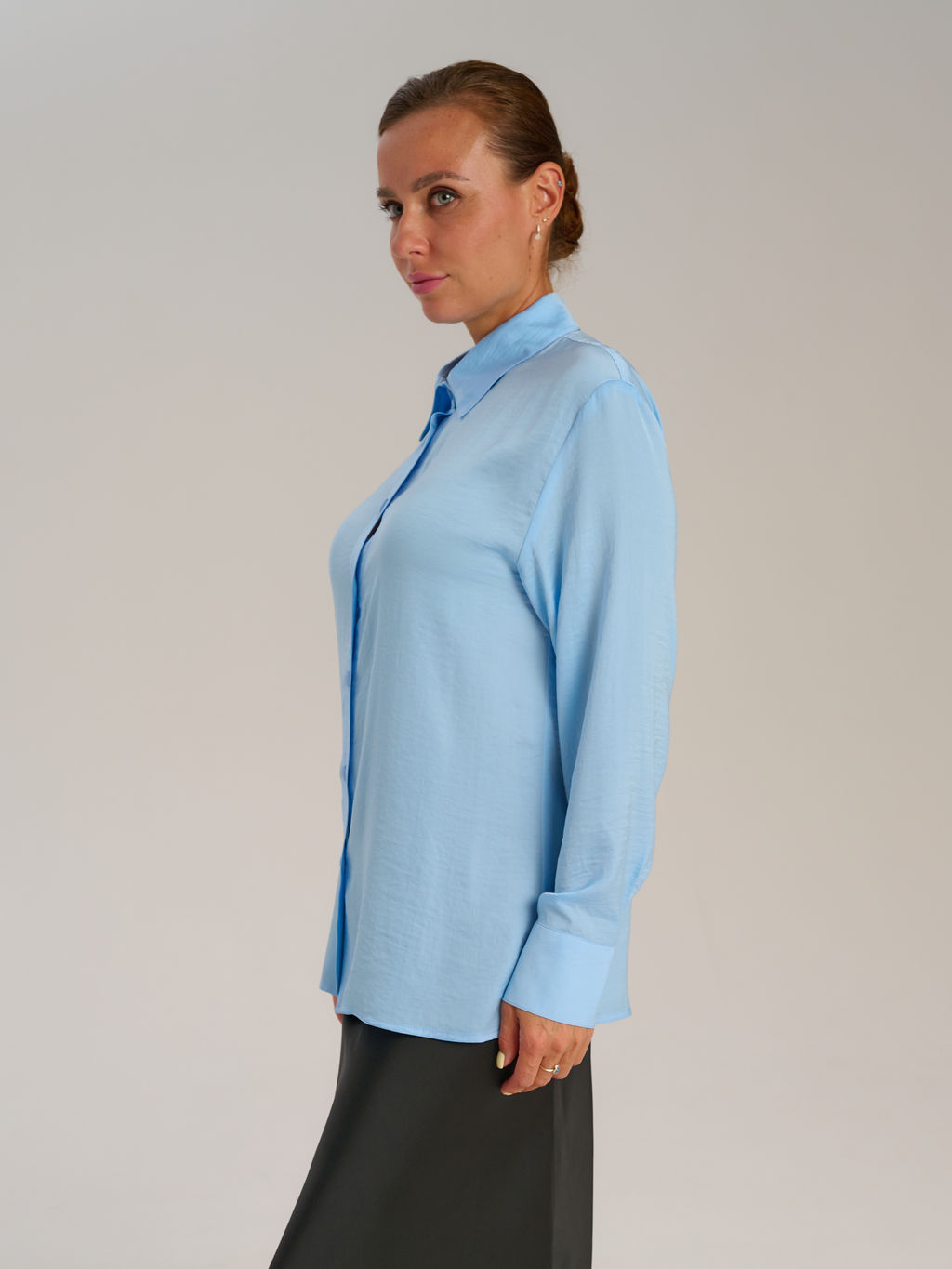 Рубашка свободного кроя