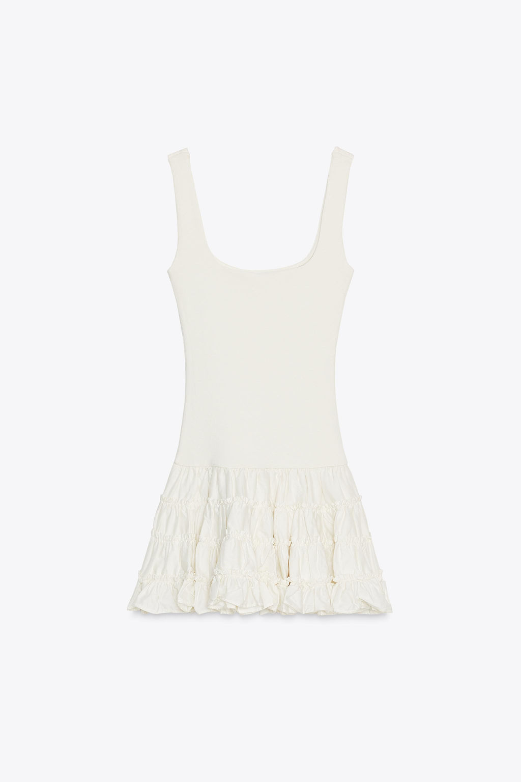 VOLUMINOUS COMBINED DRESS - Zara фото 6