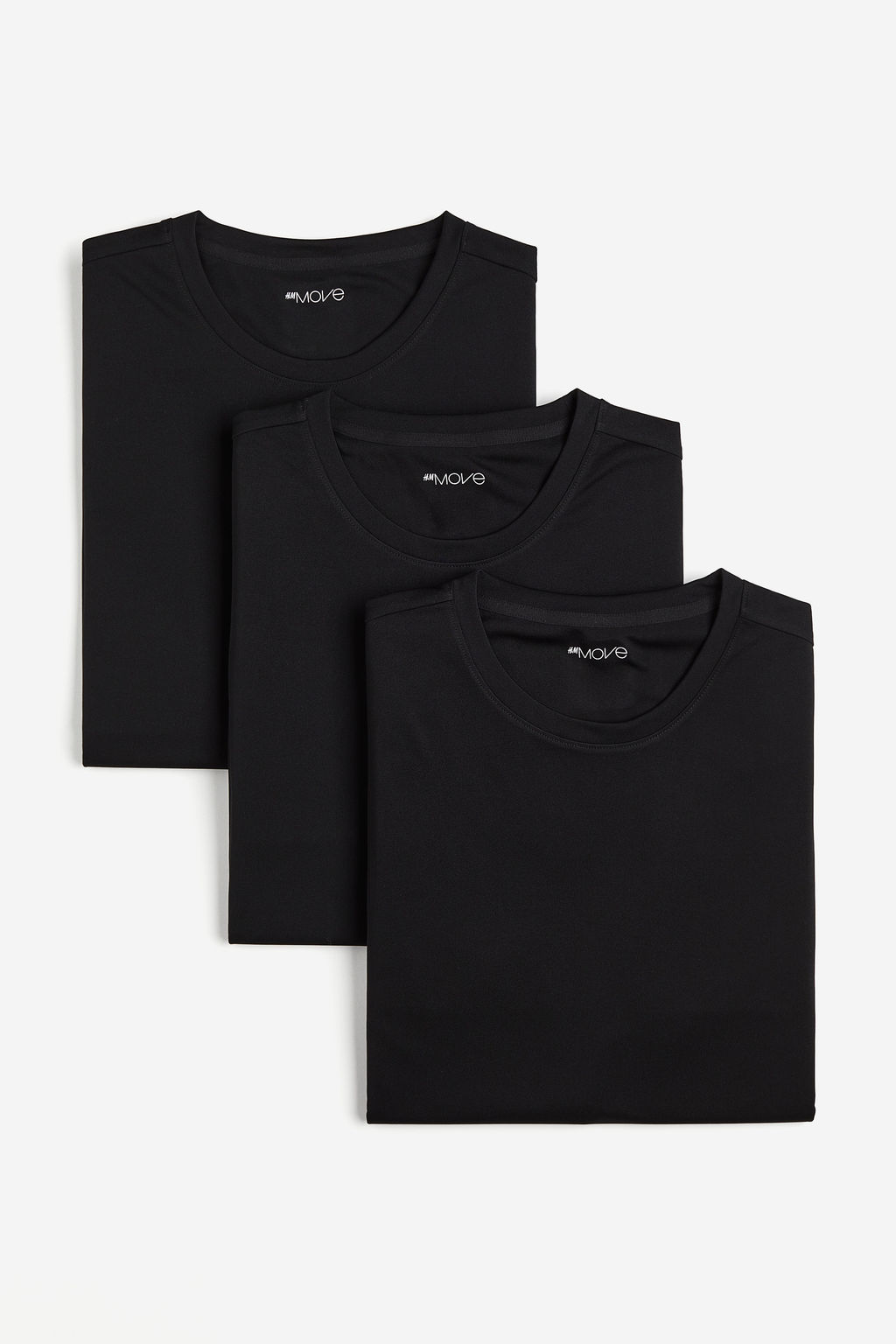 Pack 3 camisetas de deporte DryMove Regular Fit - H&m фото 3