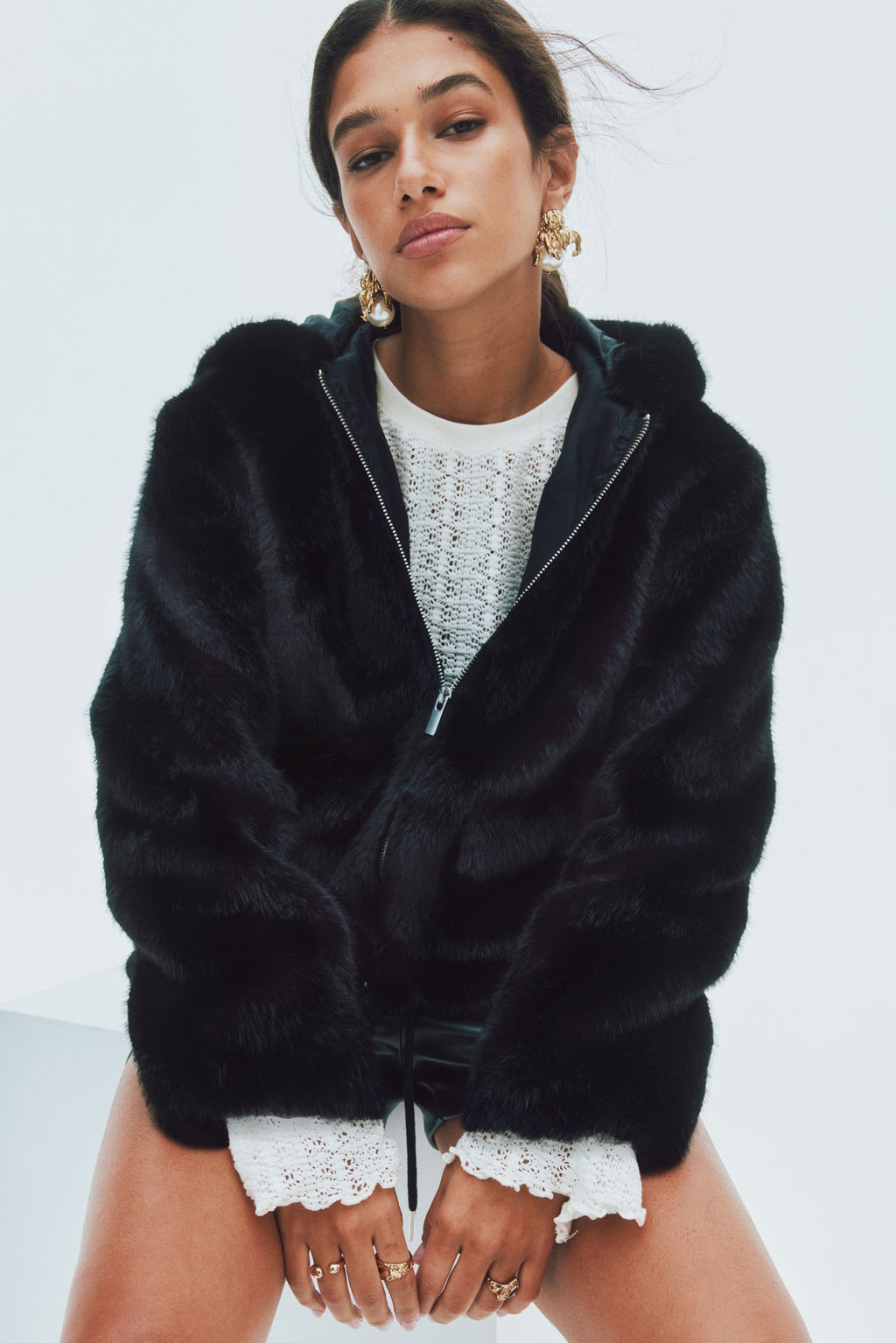 Chaqueta efecto pelo - H&m фото 3