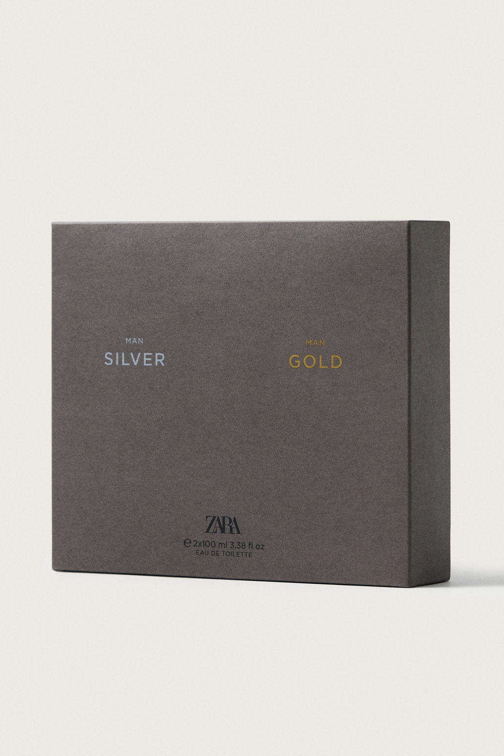 SILVER MAN GOLD EDT 2X100 ML (3.4 FL.OZ) - Zara фото 2