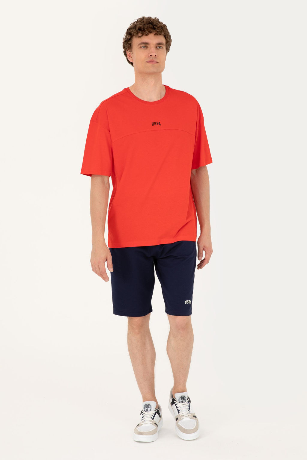 U. S. Polo Assn / Мужская красная футболка - U.s. polo assn фото 4