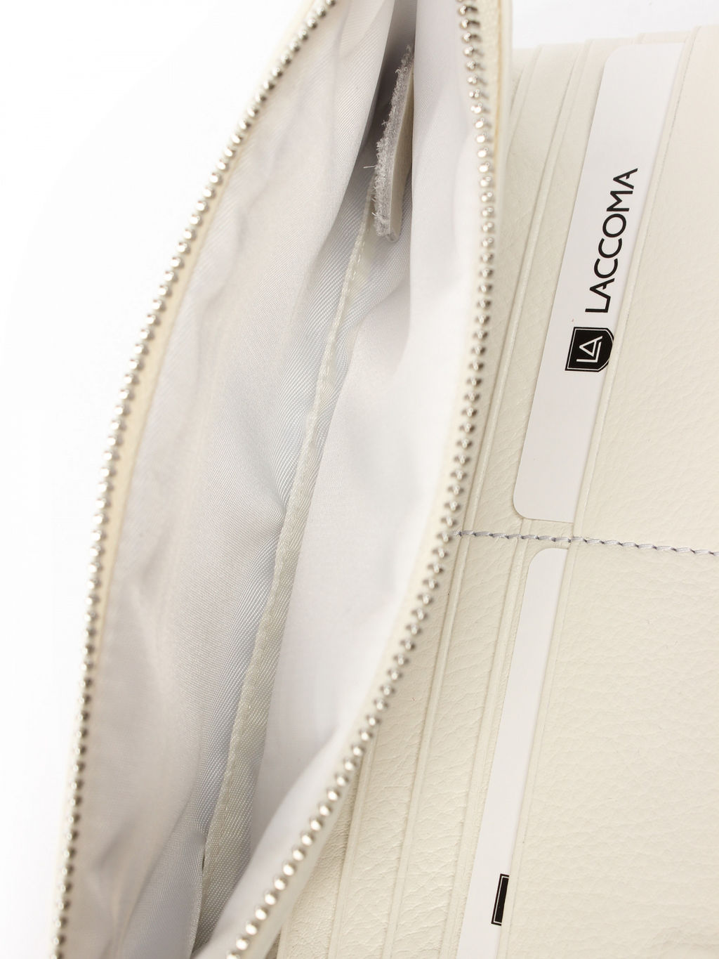 LACCOMA кошелек LA-1089-белый натуральная кожа