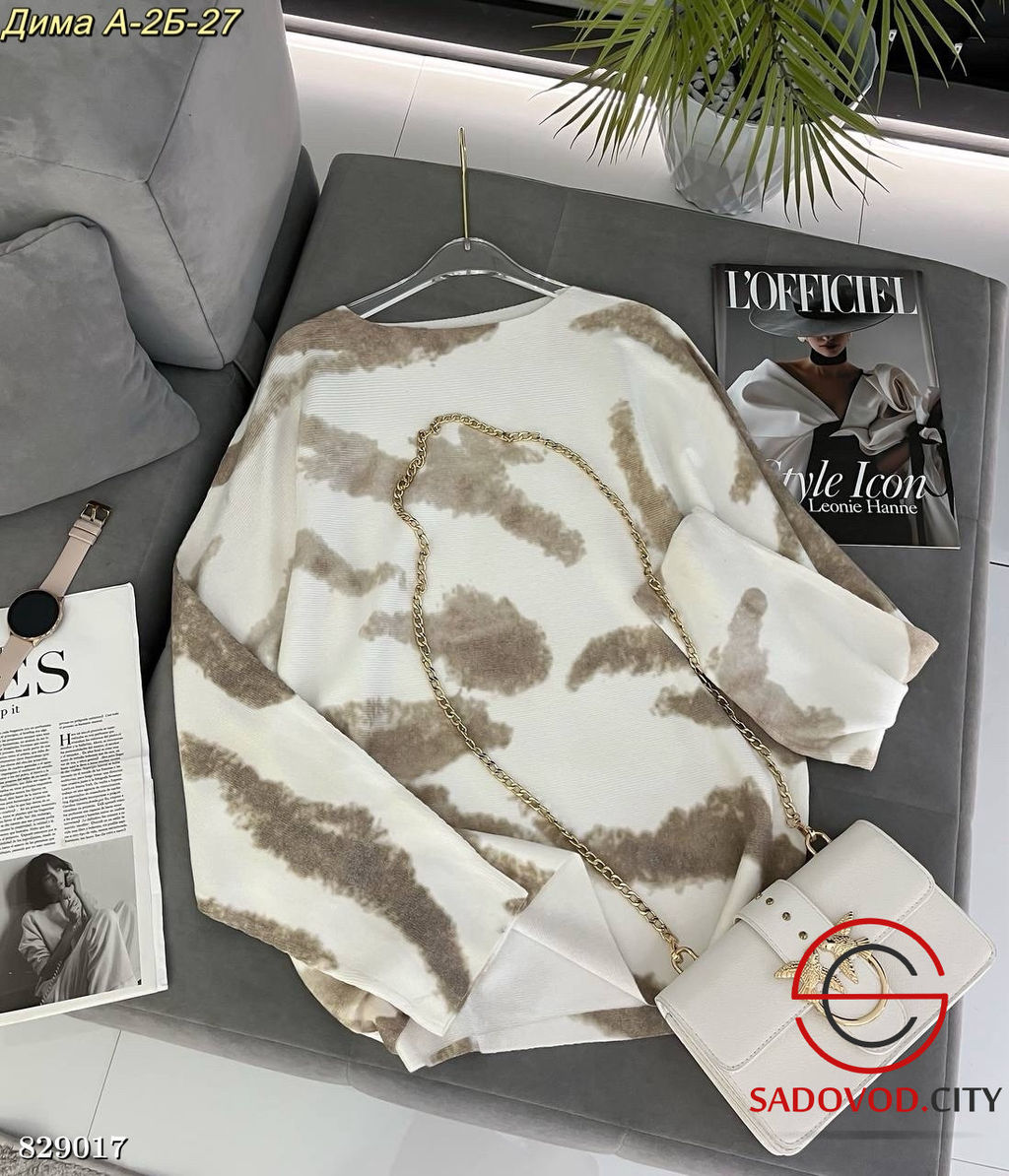 Кофта женская с принтом