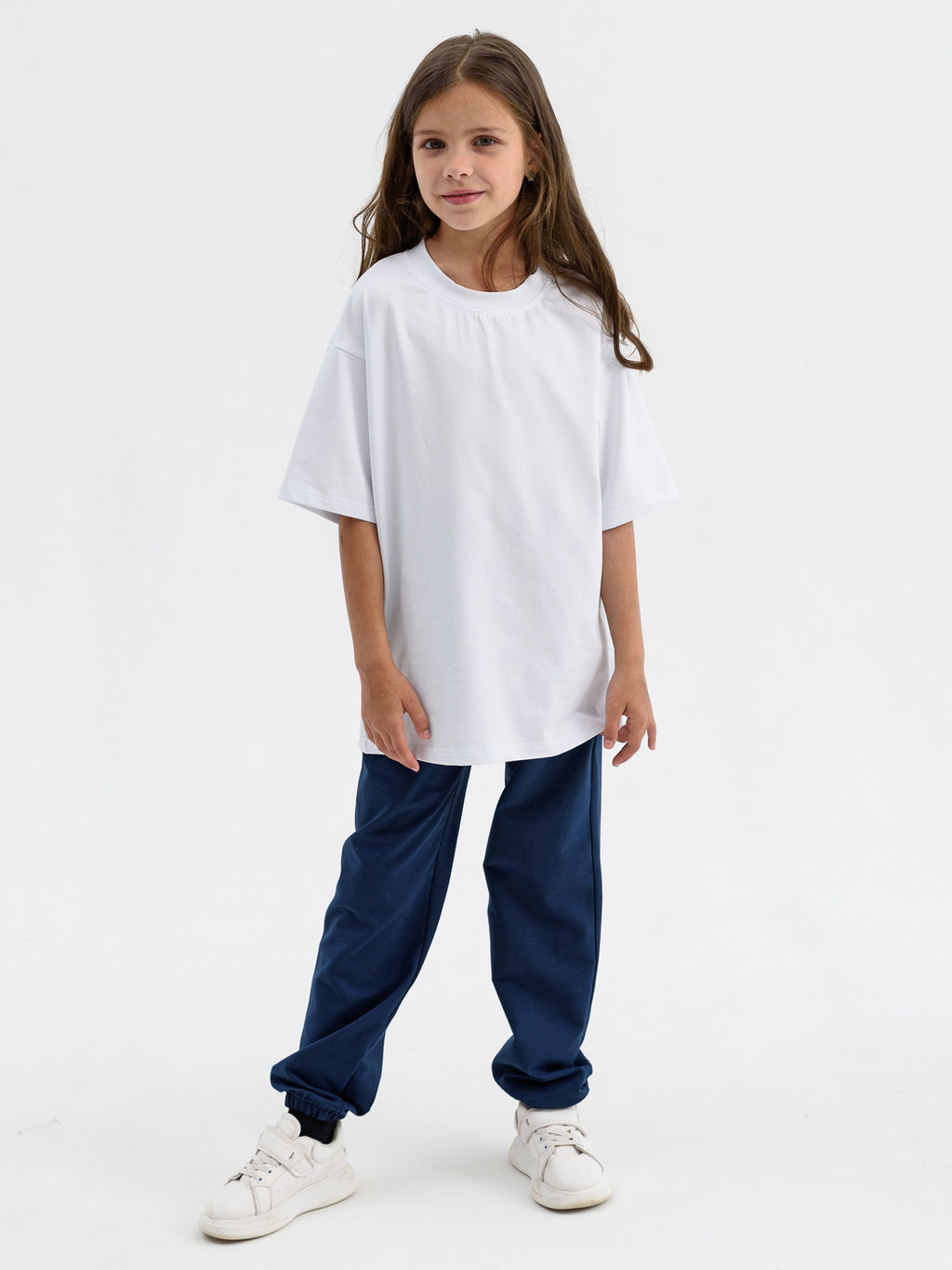 Футболка Оверсайз белая 2241 (1) - Росхалат фото 6