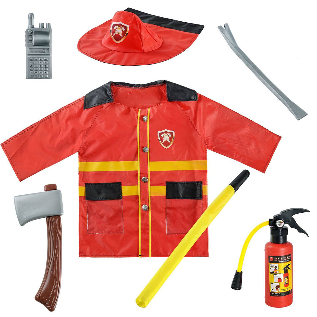 Игровой набор ABtoys Важная работа Форма пожарного, 7 предметов в наборе с аксессуарами фото 11