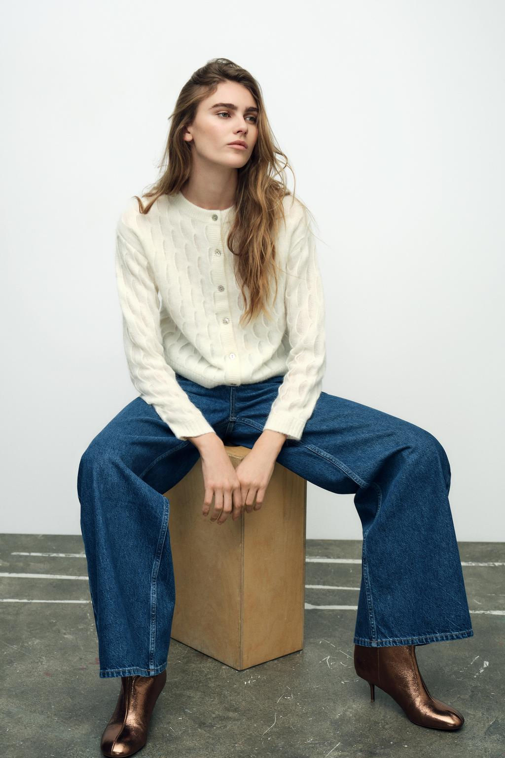 WAVY WOOL JACKET - Zara фото 2