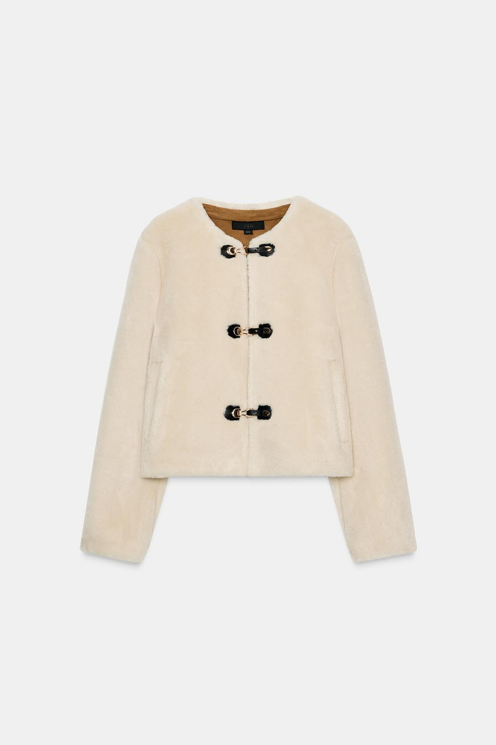 DOUBLE-FACED JACKET WITH TOGGLES - Zara фото 16
