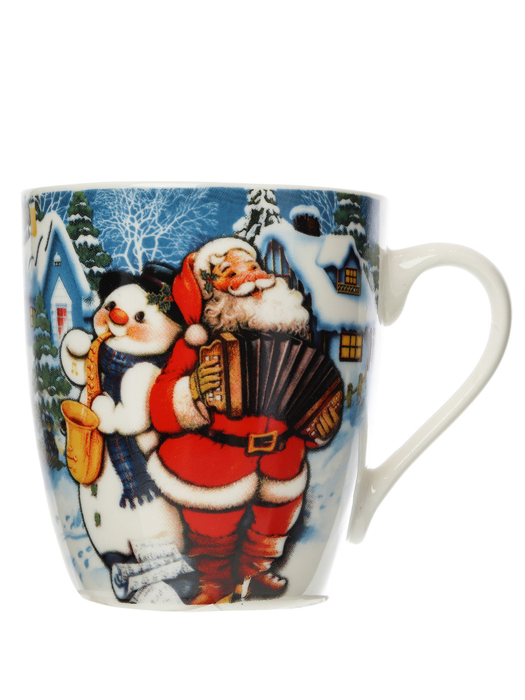 Кружка новогодняя 250 мл / X605 /уп 12/96/