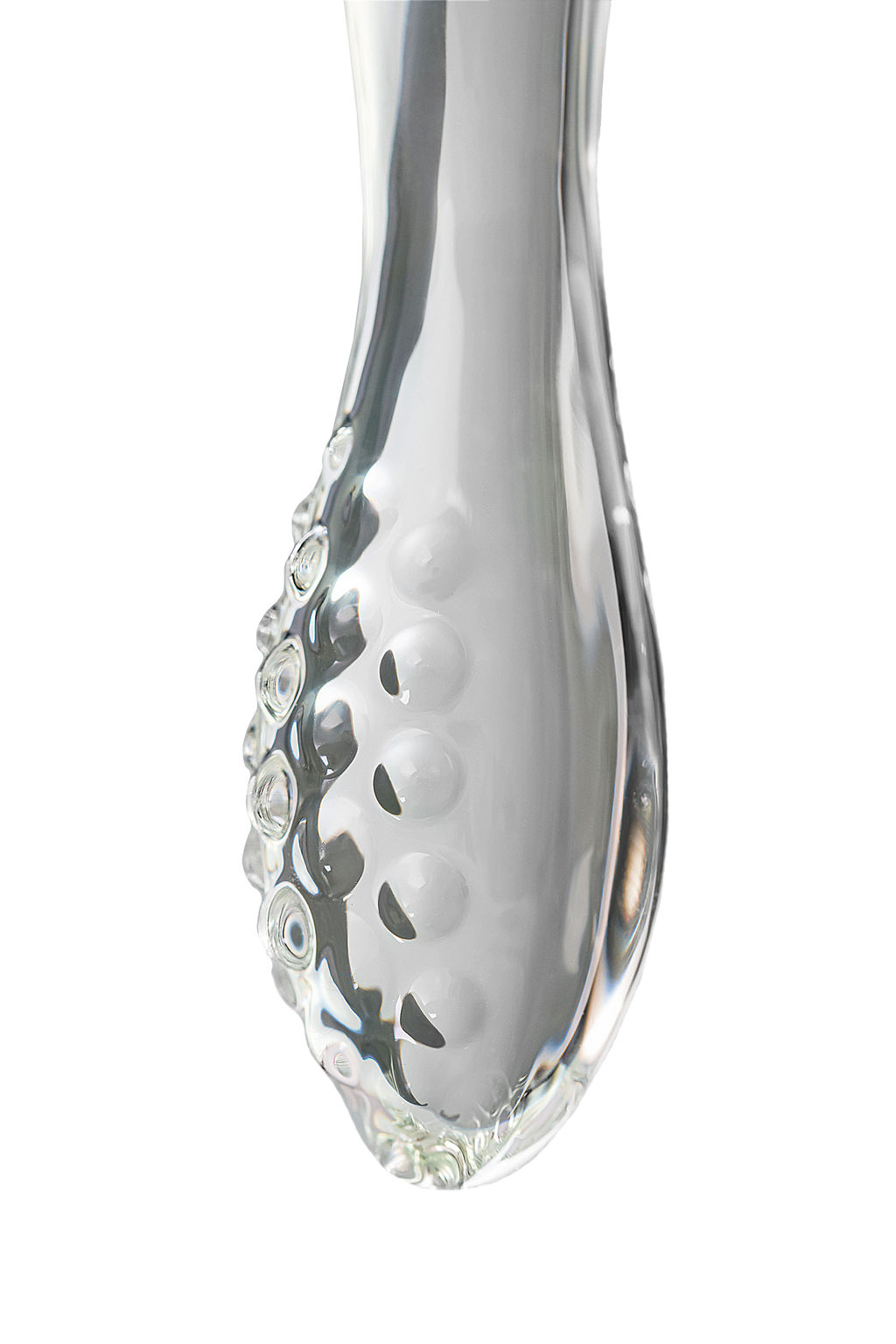 Двусторонний фаллоимитатор Satisfyer Dazzling Crystal 1, стекло, прозрачный, 18,5 см  фото 11