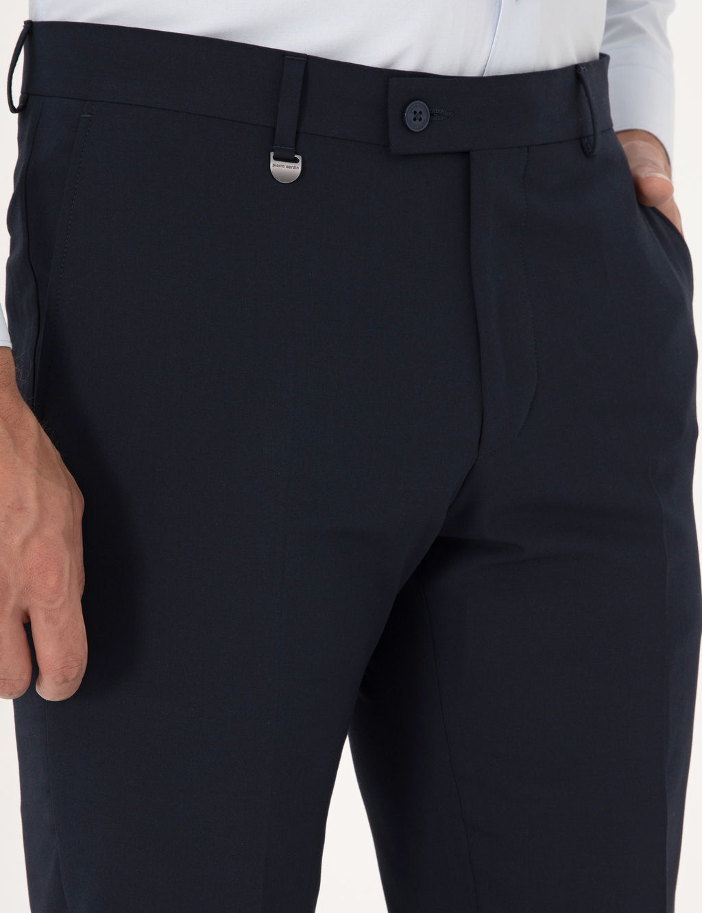 Lacivert Slim Fit Kuma_ Pantolon