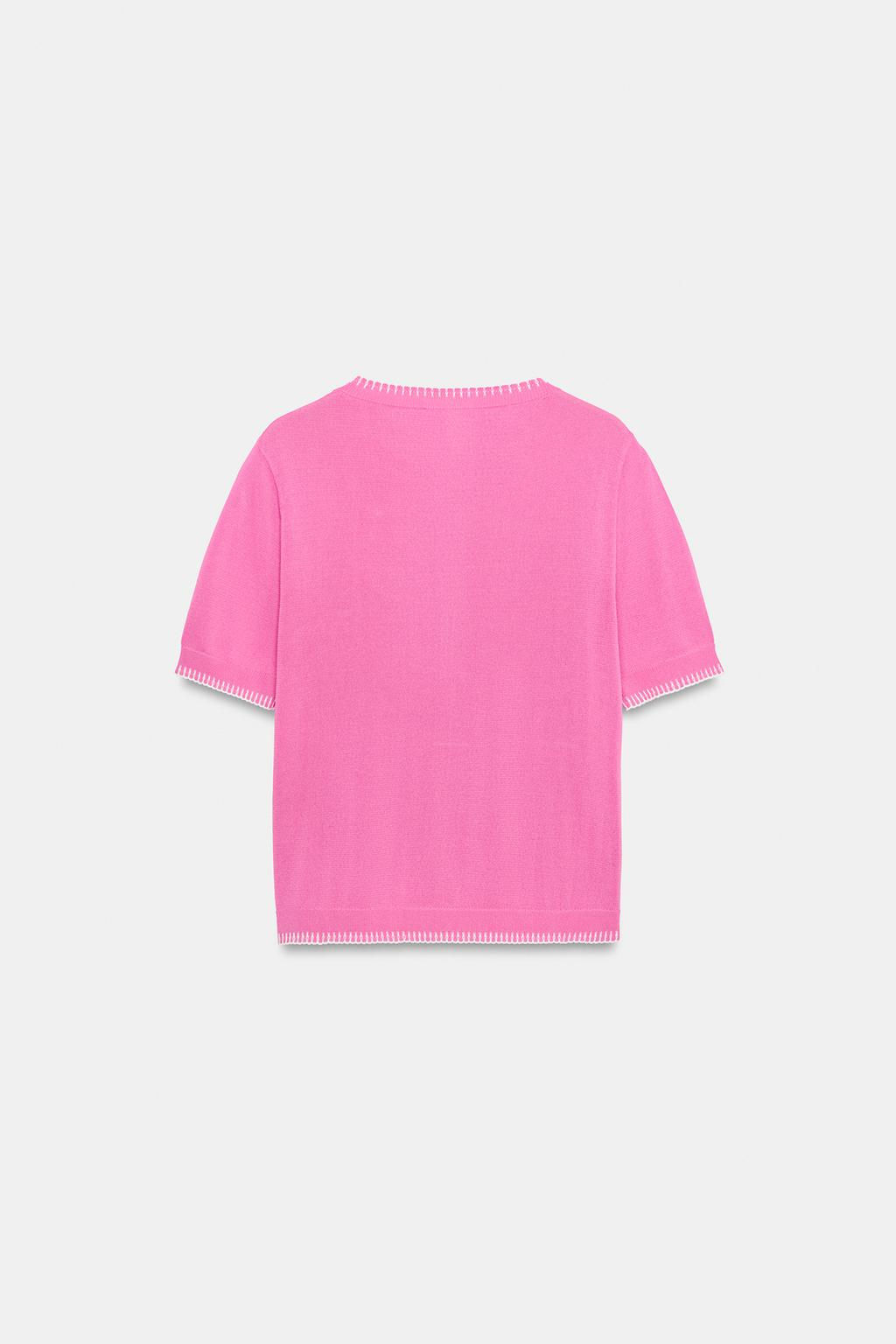 SHORT SLEEVE CARDIGAN - Zara фото 6