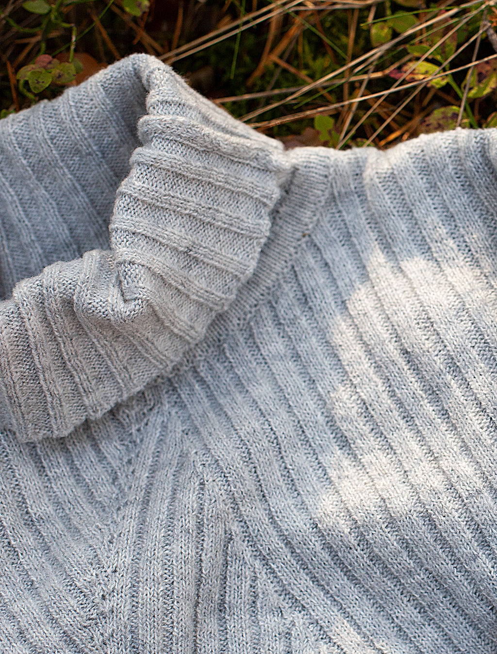 VILATTE / Свободный свитер тонкой вязки из теплой пряжи с шерстью фото 4