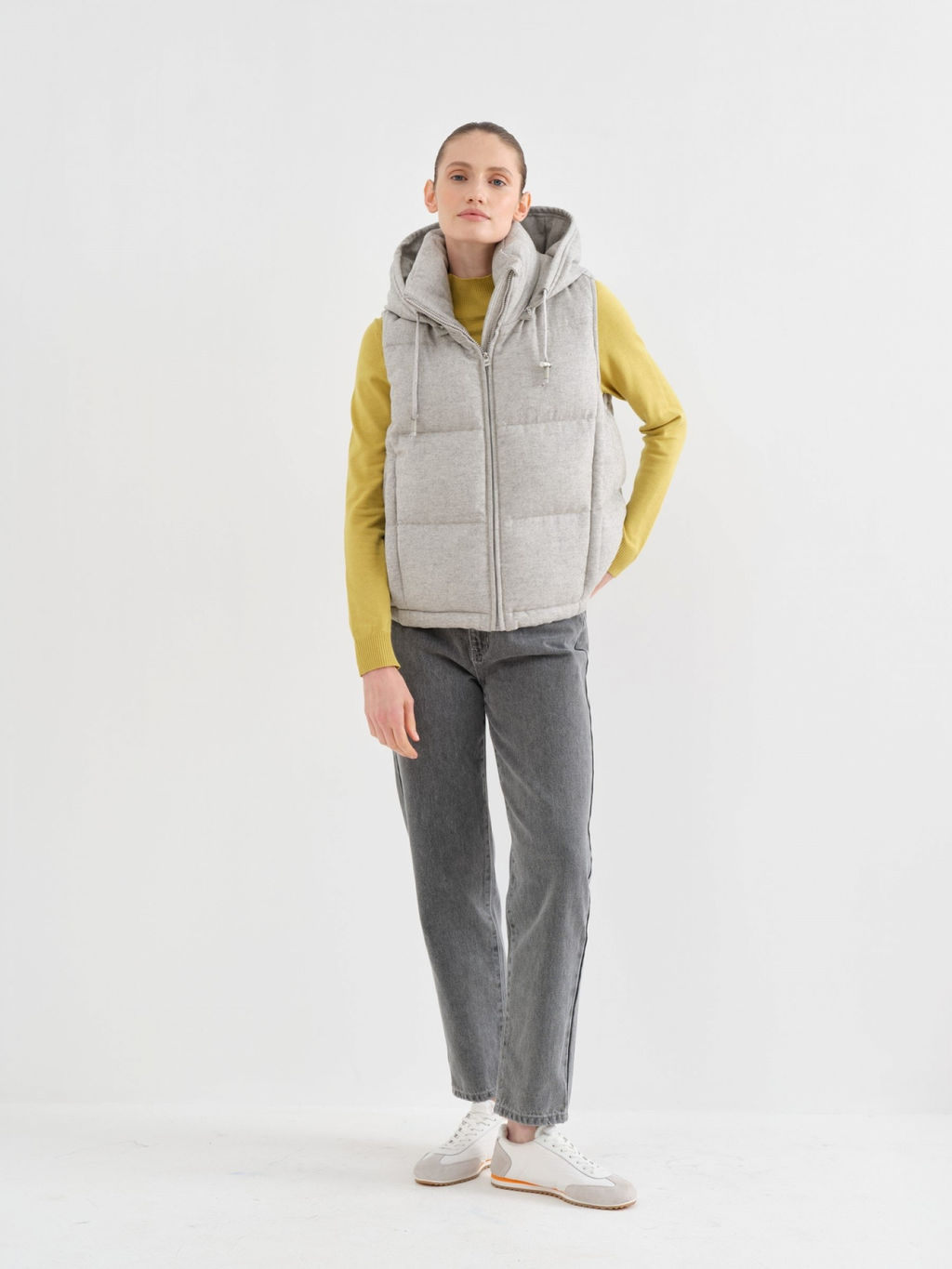 Conso/WDM 230567 - silver Пуховый жилет