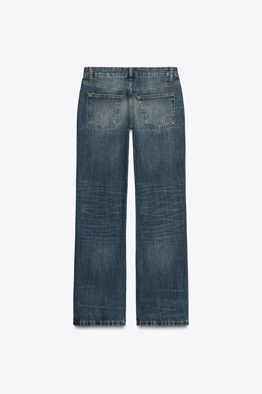 ZW COLLECTION LOW-RISE BOOTCUT JEANS - Zara фото 7