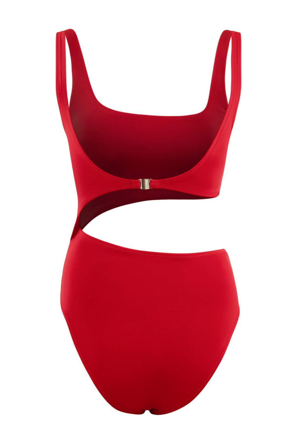 K?rm?z? Kare Yaka Kapl? Aksesuarl? Regular Mayokini TBESS26MY00005