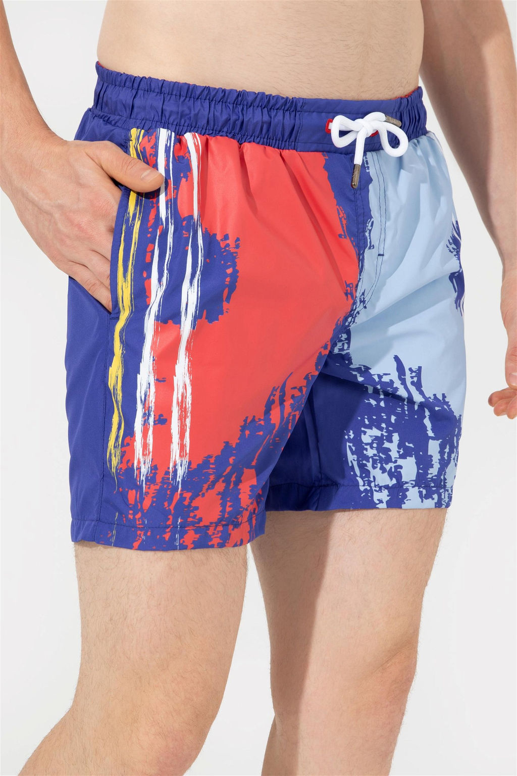 U. S. Polo Assn Мужские синие шорты для плавания - U.s. polo assn фото 8