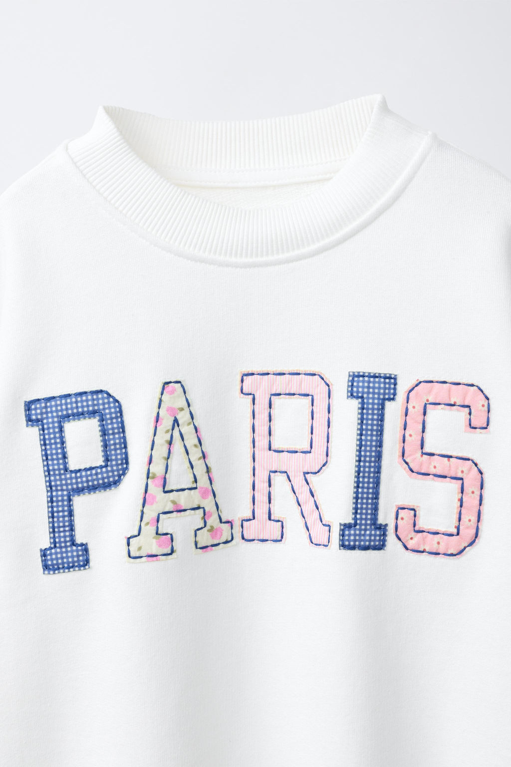 SUDADERA PARCHES TEXTO / Crudo - Zara фото 5