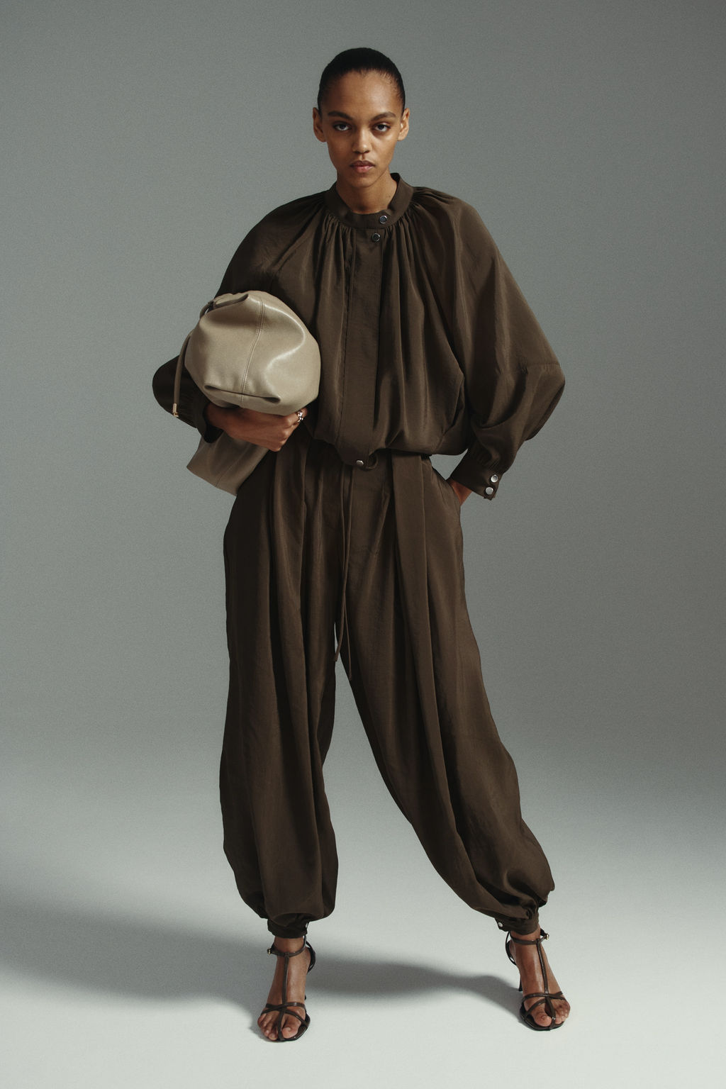 Chaqueta de modal con mangas globo - H&m фото 7