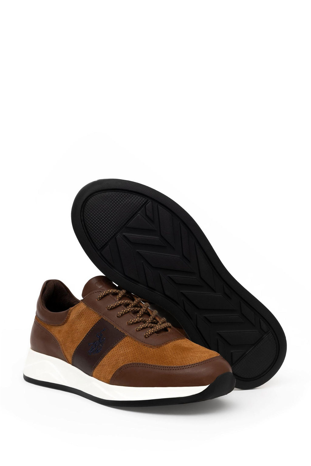 Мужские светло-коричневые туфли - U.s. polo assn фото 4