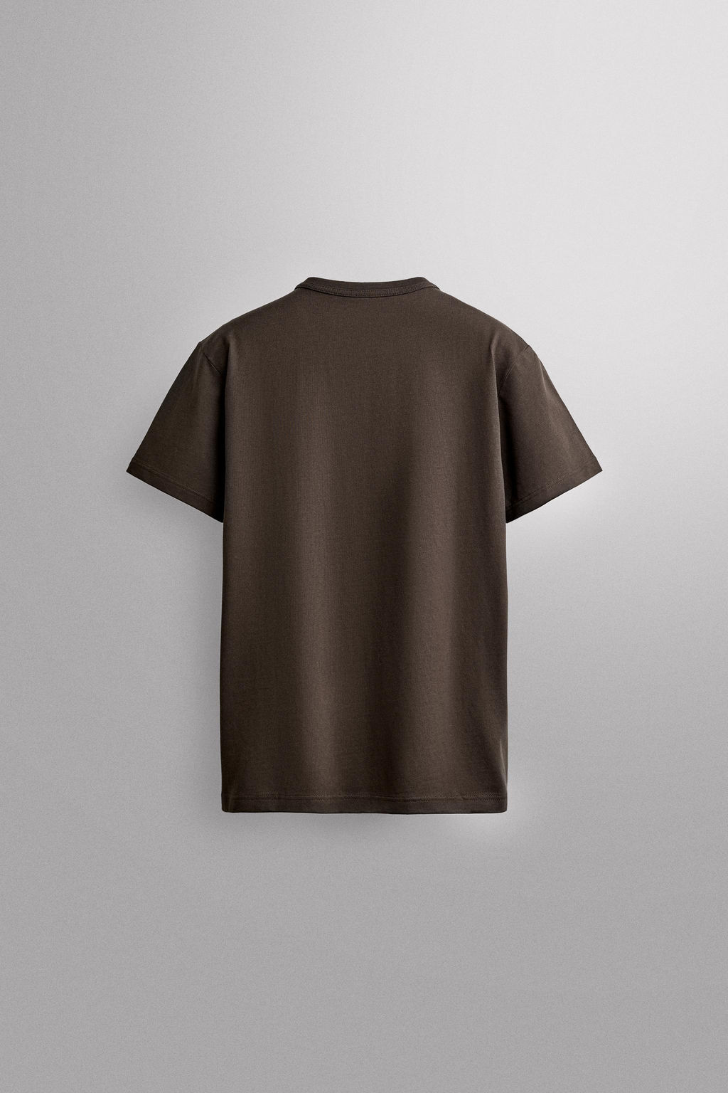CAMISETA RELAXED FIT HEAVYWEIGHT / Marr?n - Zara фото 2